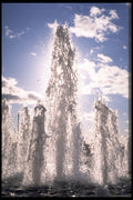 670010 Fountain In Uppsala, Sweden A4 Photo Print