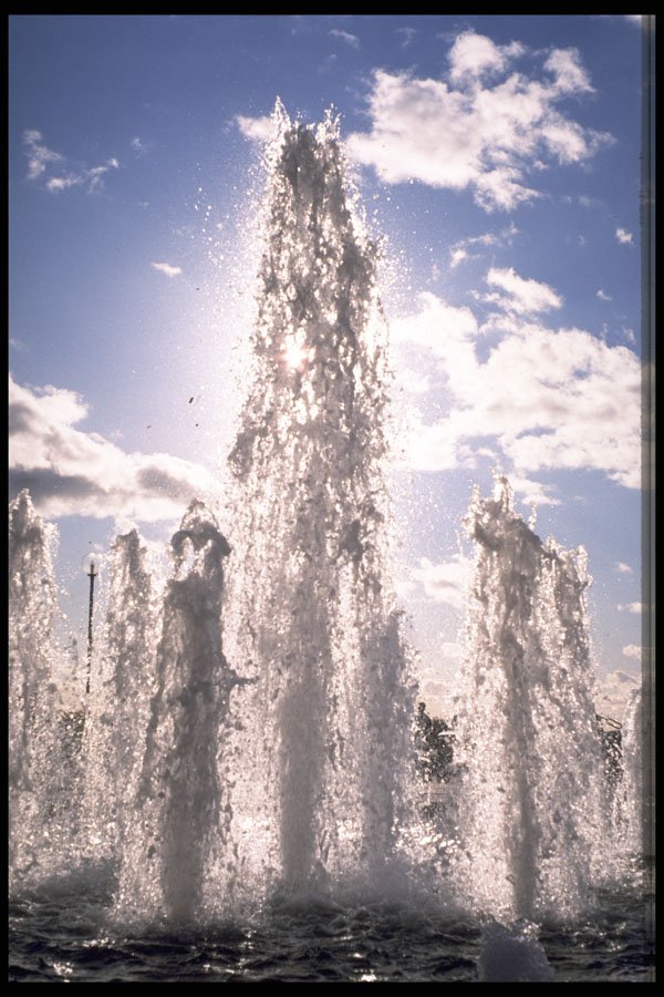 670010 Fountain In Uppsala, Sweden A4 Photo Print