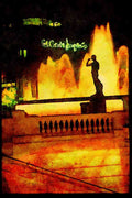 670011 Plaza Cataluna, Barcelona, Spain A4 Limited Edition Watercolour Print