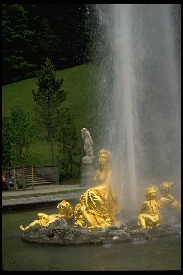 670027 Linderhof, Venus Fountain, Castle Linderhof, Germany A4 Photo Print