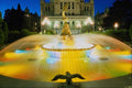 670042 Fountain And Legislative Buildings, Victoria, B.C., Canada A4 Photo Print