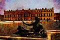 670052 Statue, Fountain At Versailles, France A4 Limited Edition Watercolour Print