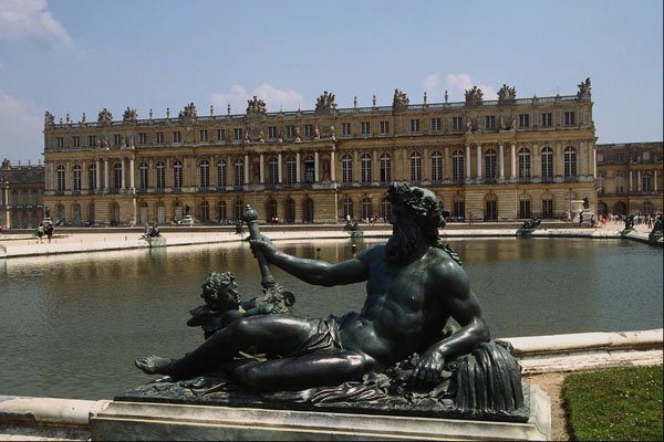 670052 Statue, Fountain At Versailles, France A4 Photo Print