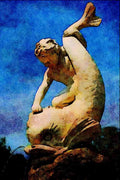 670054 Fountain, Hyde Park, London A4 Limited Edition Watercolour Print