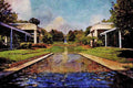 670065 Carter Presidential Center, U.S.A. A4 Limited Edition Watercolour Print