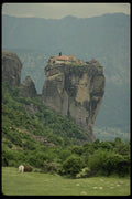 671000 Monastery In Meteora, Greece A4 Photo Print