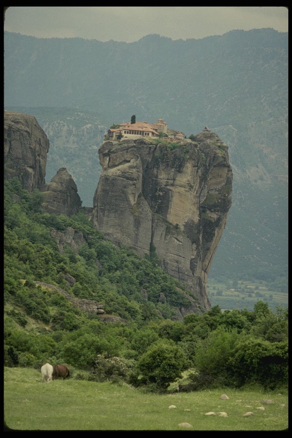 671000 Monastery In Meteora, Greece A4 Photo Print