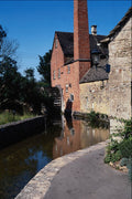 671030 Old Water Mill, Lower Slaughter, Cotswolds, England A4 Photo Print