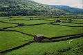 671036 Typical Barns And Walls, Britain A4 Photo Print