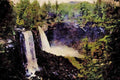 671041 Canim Falls, Wells Grey A4 Limited Edition Watercolour Print