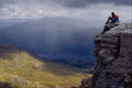 671042 View From Ben Vorlich, Loch Lomond, Britain A4 Photo Print