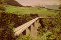 671046 On Motorway At Breener Pass Between Austria And Italy A4 Photo Print