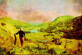 671048 Lakes Of Killarney From Ladies View, Ireland A4 Limited Edition Watercolour Print