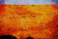 671054 Cerne Abbas, England A4 Limited Edition Watercolour Print