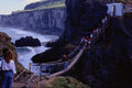 671057 The Rope Bridge, Carrick A Rede, Ireland A4 Photo Print