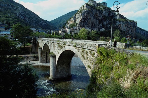 671066 Gorge Du Taru, La Malene, France A4 Photo Print