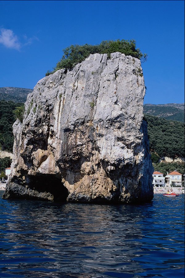 671075 Parga, Mainland Greece A4 Photo Print