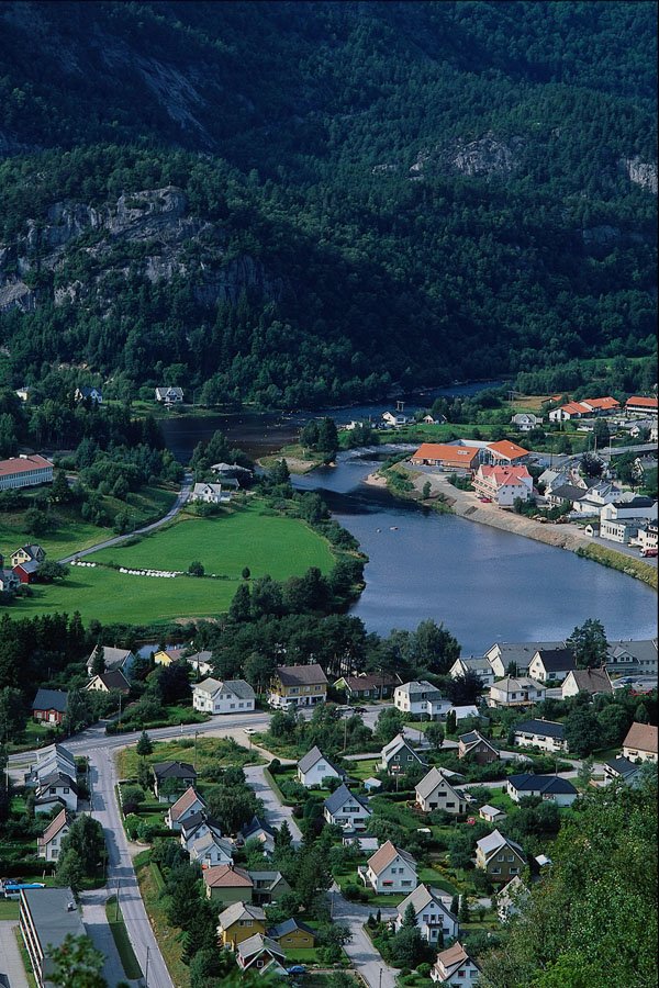 671076 Kvinedal, Norway A4 Photo Print