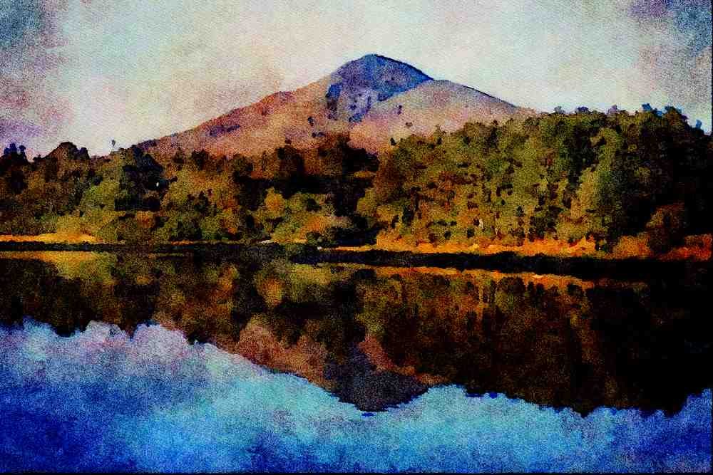 671079 Lauragh, Ireland A4 Limited Edition Watercolour Print