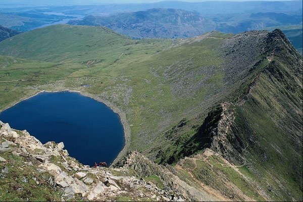 671081 Striding Edge From Helvellyn, Lake District, England A4 Photo Print