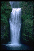 672001 Lower Mulnomah Falls A4 Photo Print