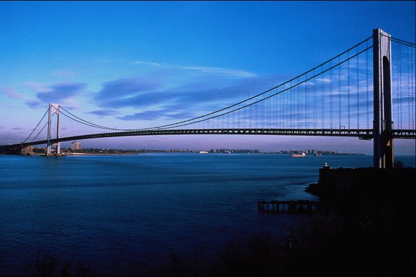 672004 Verrazano Narrows Bridge, New York, U.S.A. A4 Photo Print