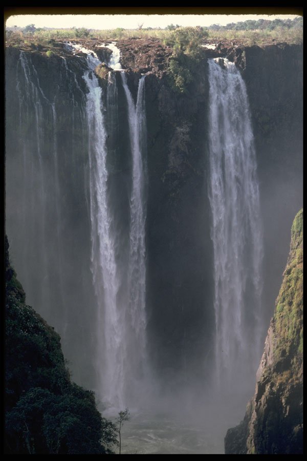 672011 Victoria Falls, Zimbabwe A4 Photo Print