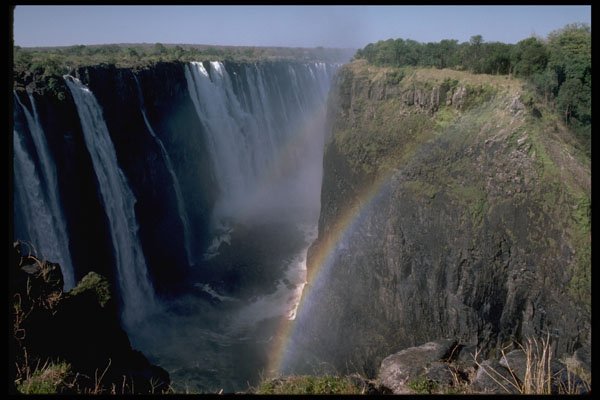 672012 Victoria Falls, Zimbabwe A4 Photo Print