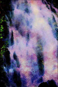 672024 Falls, Near Hyder, Alaska, U.S.A. A4 Limited Edition Watercolour Print