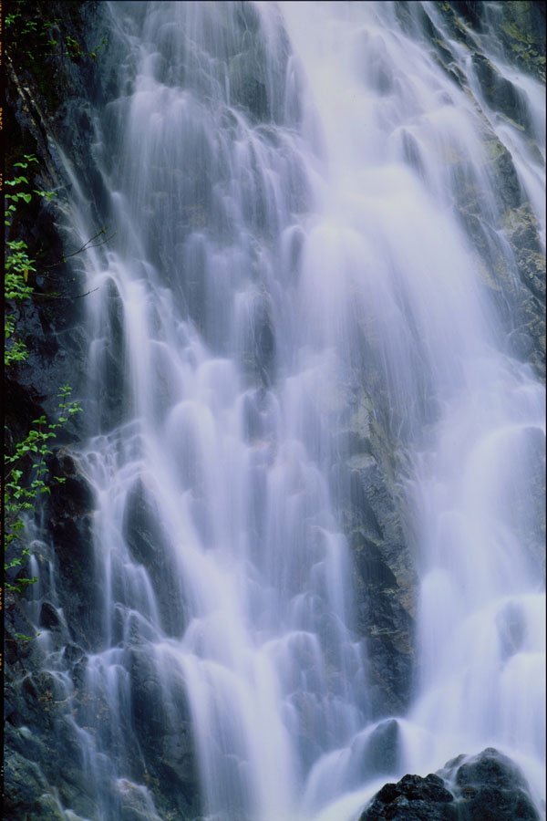 672024 Falls, Near Hyder, Alaska, U.S.A. A4 Photo Print