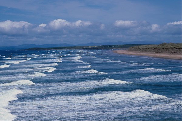 672034 Surf, Bundoran Donegal, Ireland A4 Photo Print