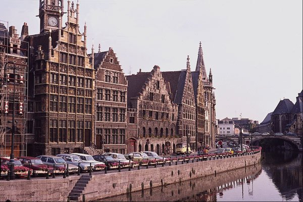 672044 Ghent, Belgium A4 Photo Print