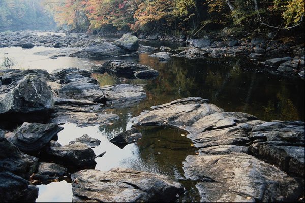 672047 Rocks And Boulders, York River, Ontario, Canada A4 Photo Print