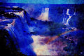 672053 Iguacu Falls, Brazil A4 Limited Edition Watercolour Print