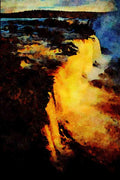 672082 Iguacu Falls, Paraguay A4 Limited Edition Watercolour Print