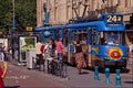 673021 Tram With Original Design, Amsterdam A4 Photo Print