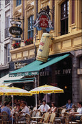 673046 Cafe, Lille, France A4 Photo Print