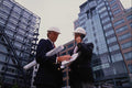 673052 Architects With Plans, Broadgate Development A4 Photo Print