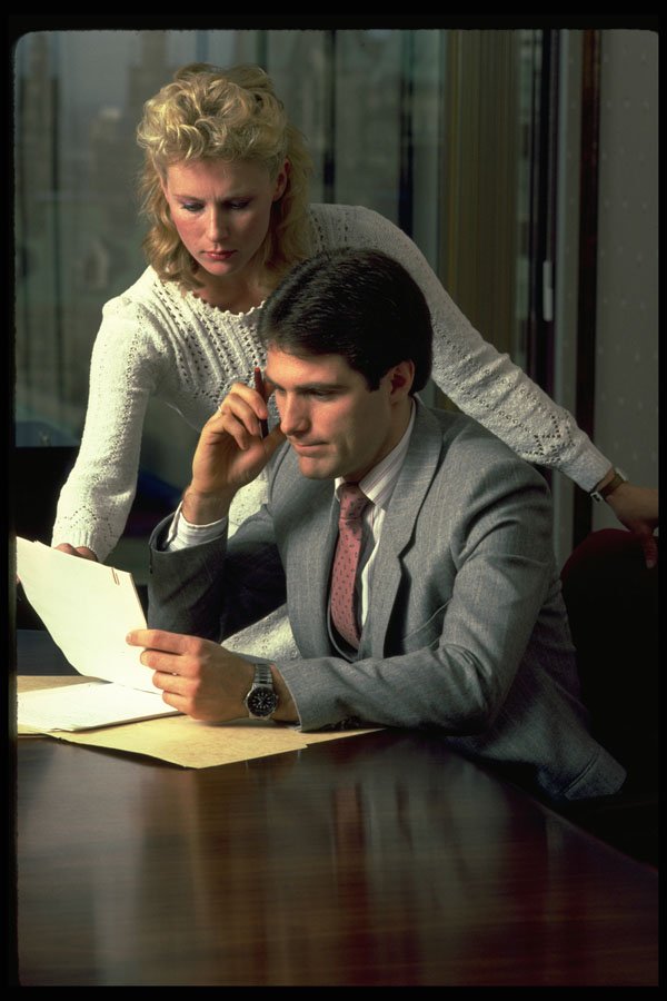 673091 Business Executives A4 Photo Print