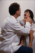 673098 Doctor Examining Young Girl A4 Photo Print