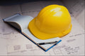 674057 Hard Hat With Notebook And Plan A4 Photo Print