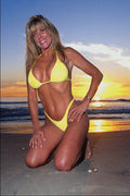 674091 Sunset Bikini Girl A4 Photo Print