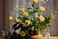 674094 Yellow Roses A4 Photo Print