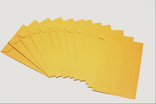 674095 Yellow Envelopes A4 Photo Print