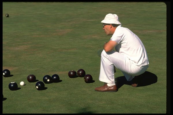 675000 Lawn Bowling A4 Photo Print