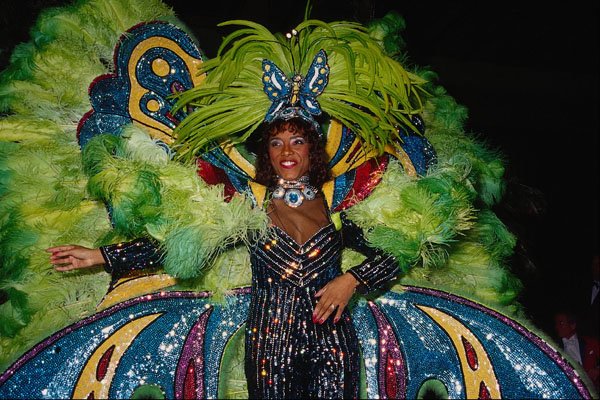 675080 Costume For Brazilian Carnival A4 Photo Print