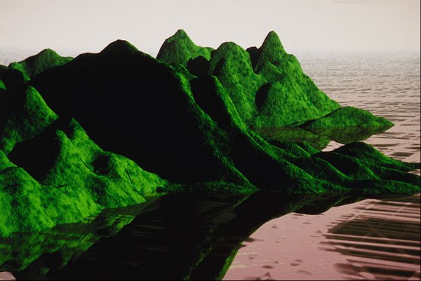 675081 Green Mountain A4 Photo Print