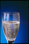 677000 Glass Of Sparkling White Wine A4 Photo Print