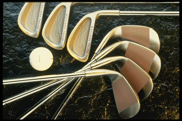 677027 Golf Clubs A4 Photo Print