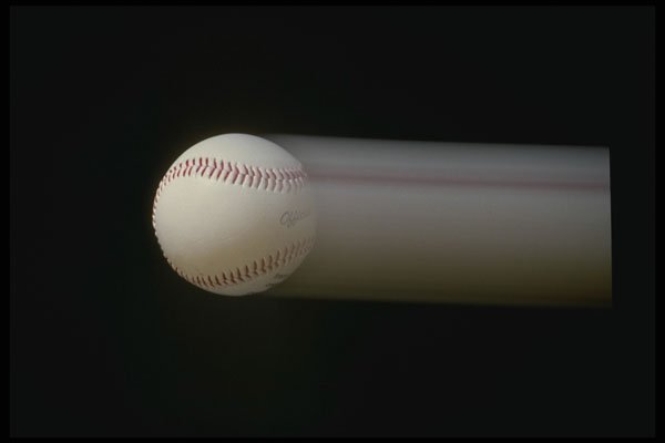 677028 Baseball In Motion A4 Photo Print